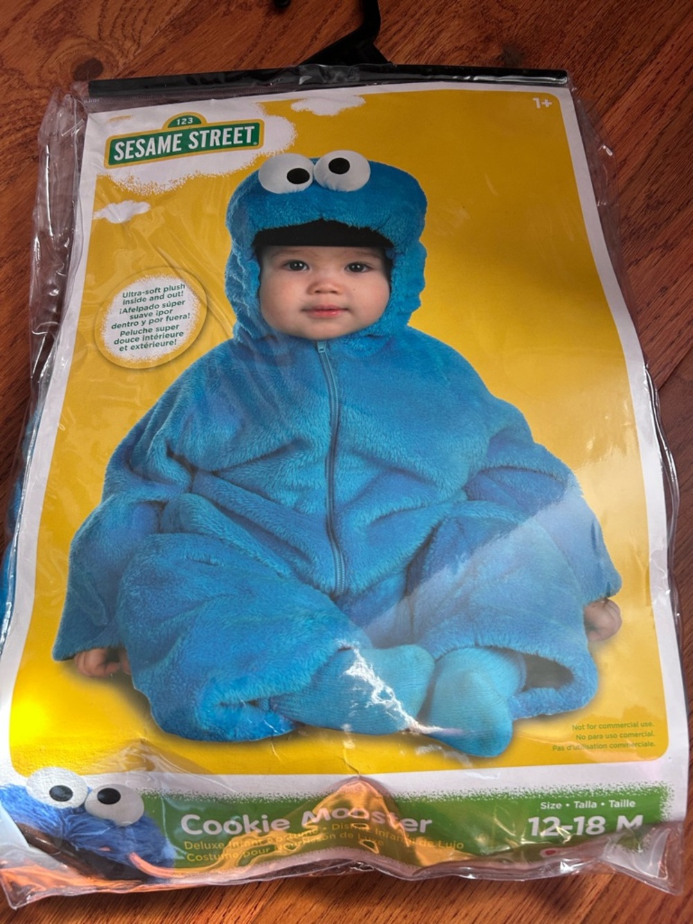 Sesame Street Cookie Monster baby Costume
